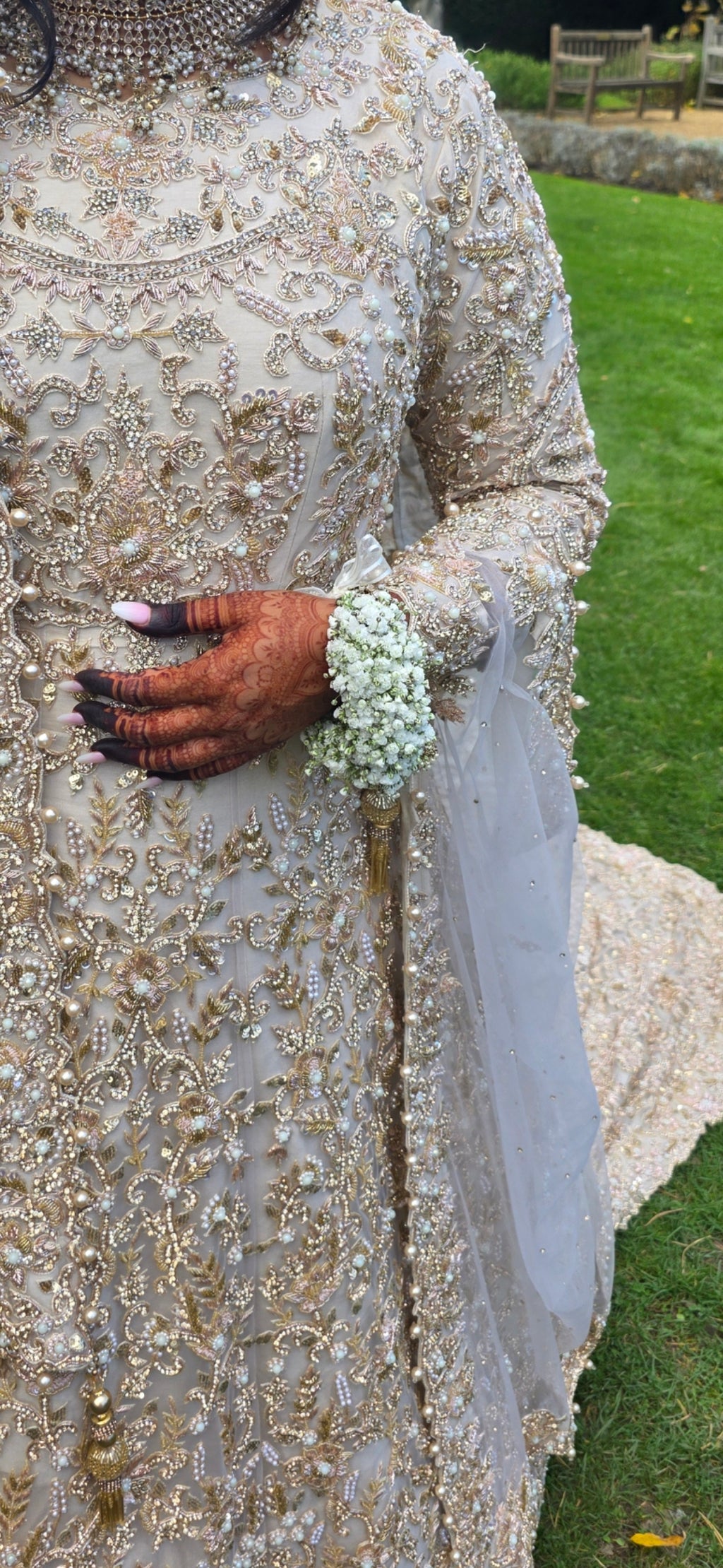 Wedding/Nikkah/ Walima long dress