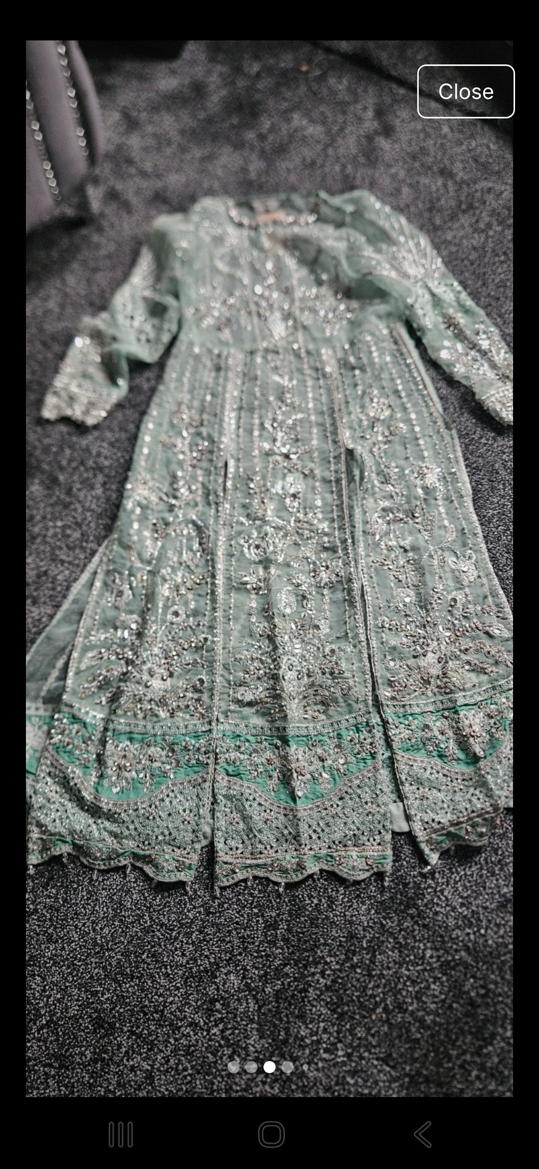 Womens pakistani wedding outfit