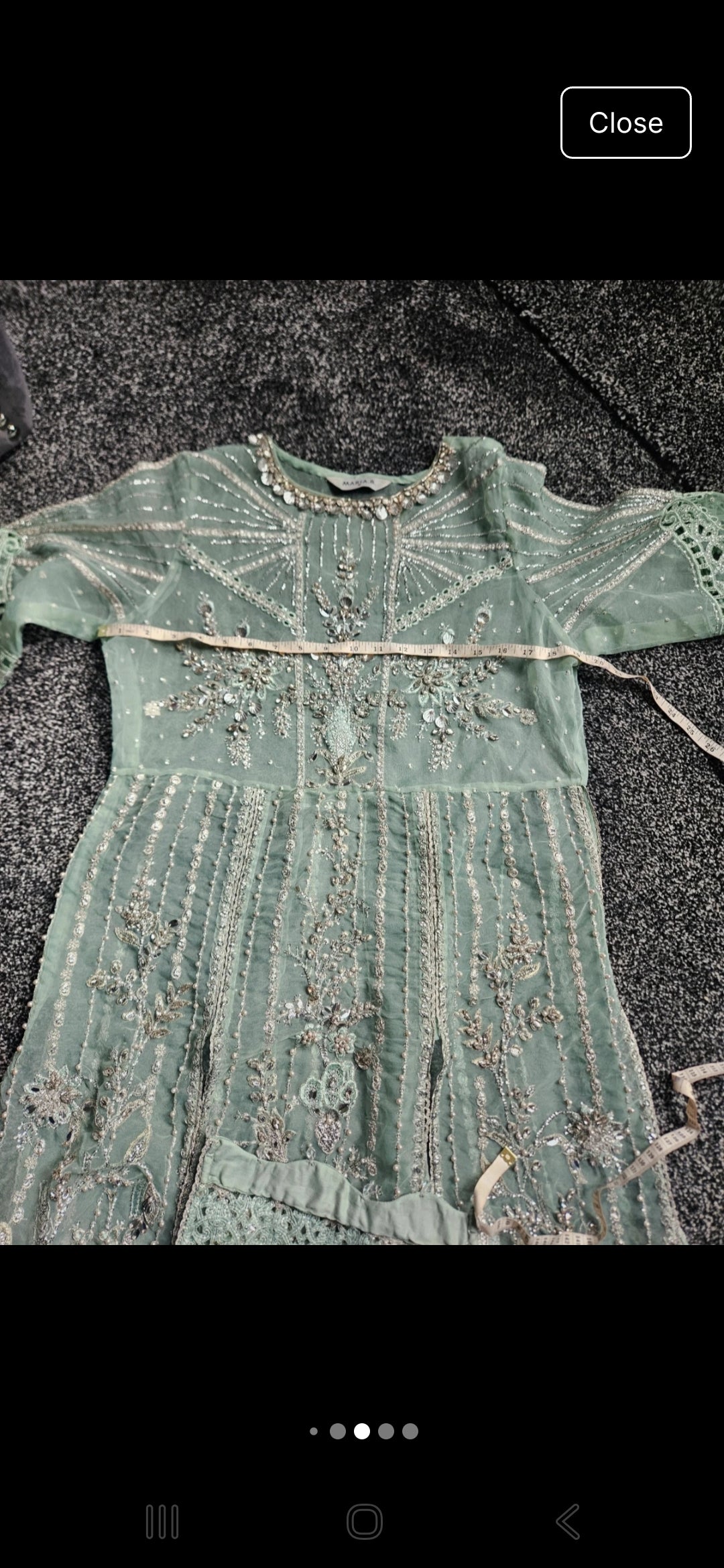 Womens pakistani wedding outfit