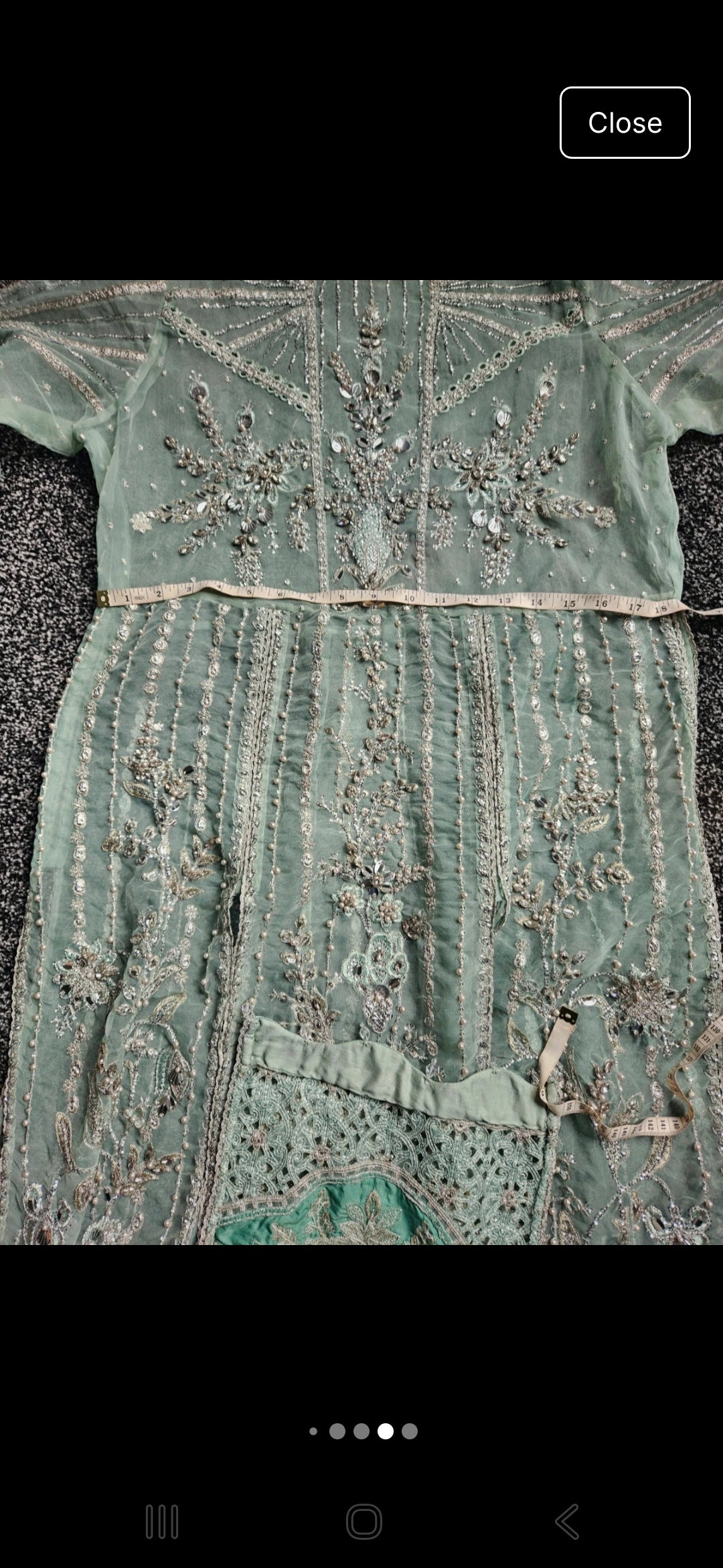 Womens pakistani wedding outfit