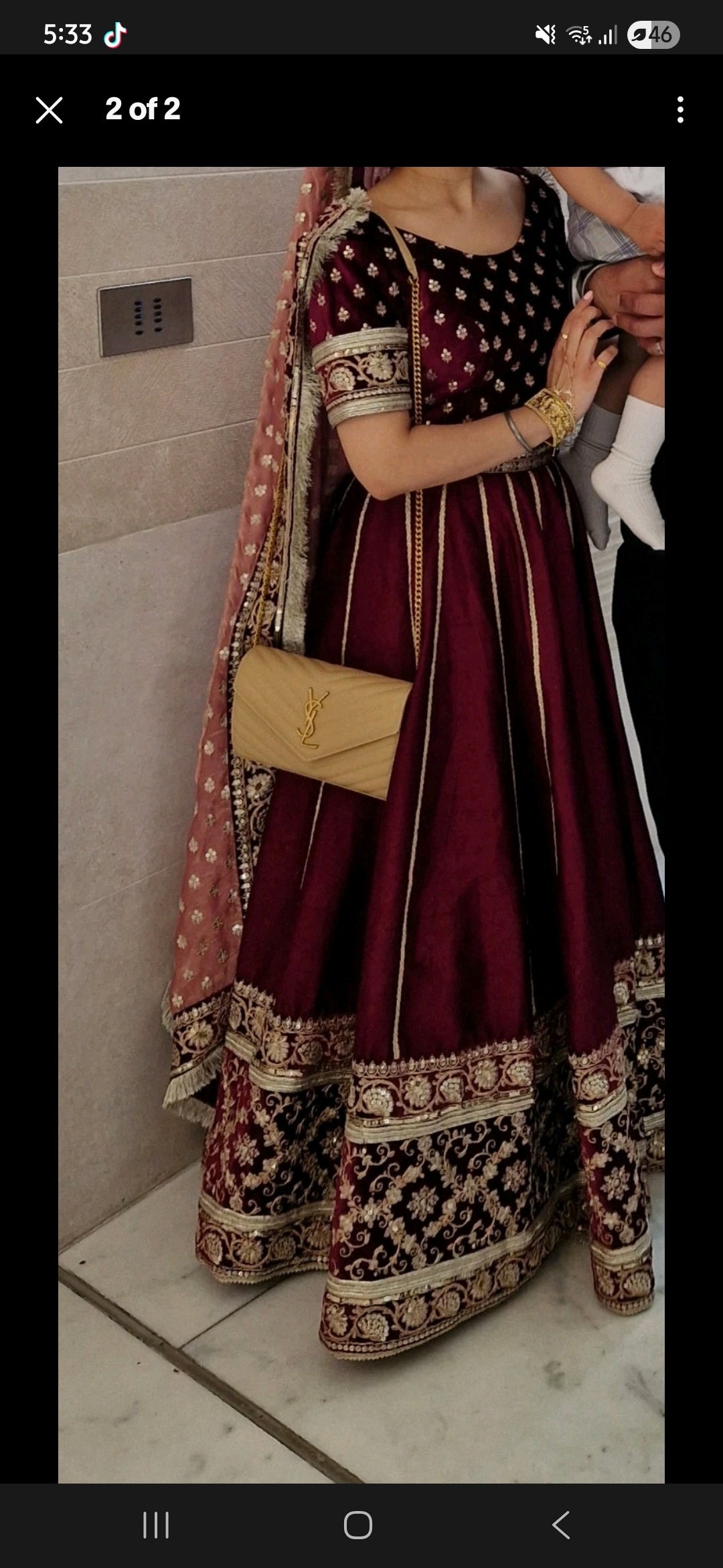 Lashkara Velvet  Lengha