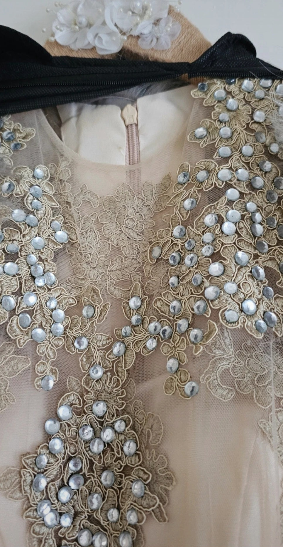 Champagne Bridal Dress