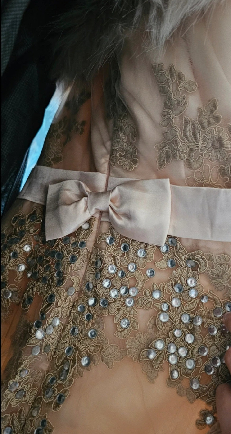 Champagne Bridal Dress