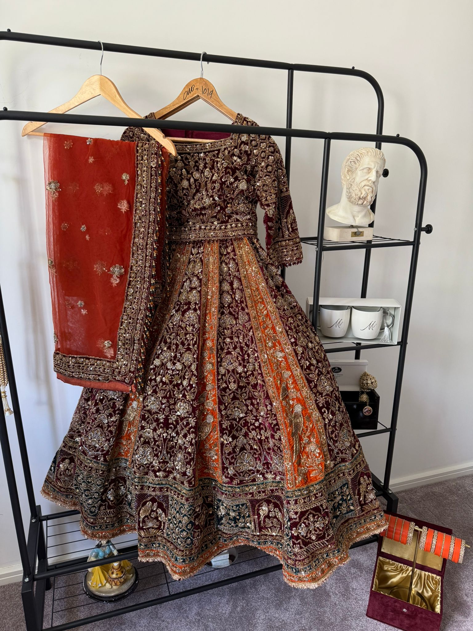 Mongas Bridal Lengha - Brand New with tags