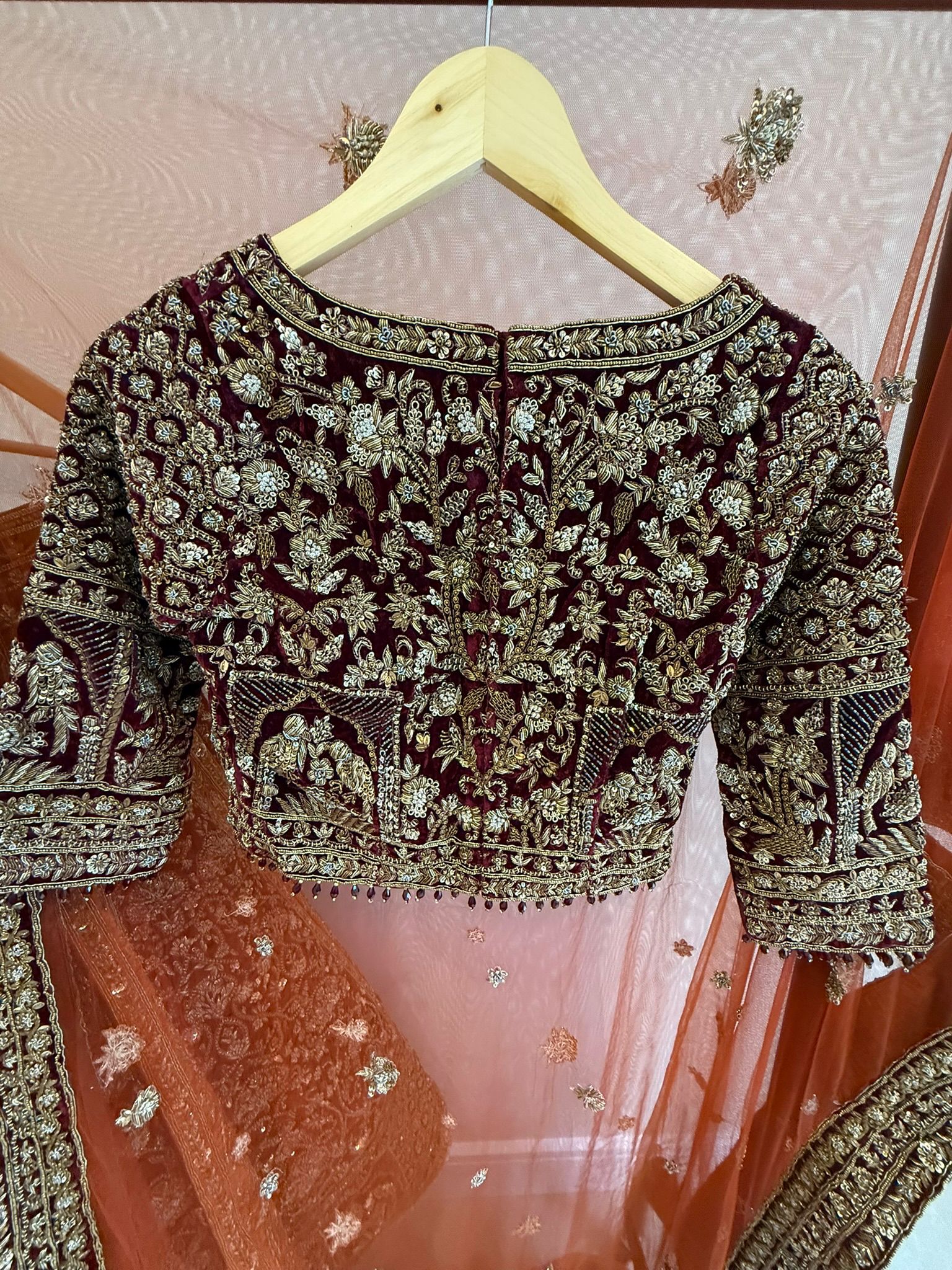 Mongas Bridal Lengha - Brand New with tags