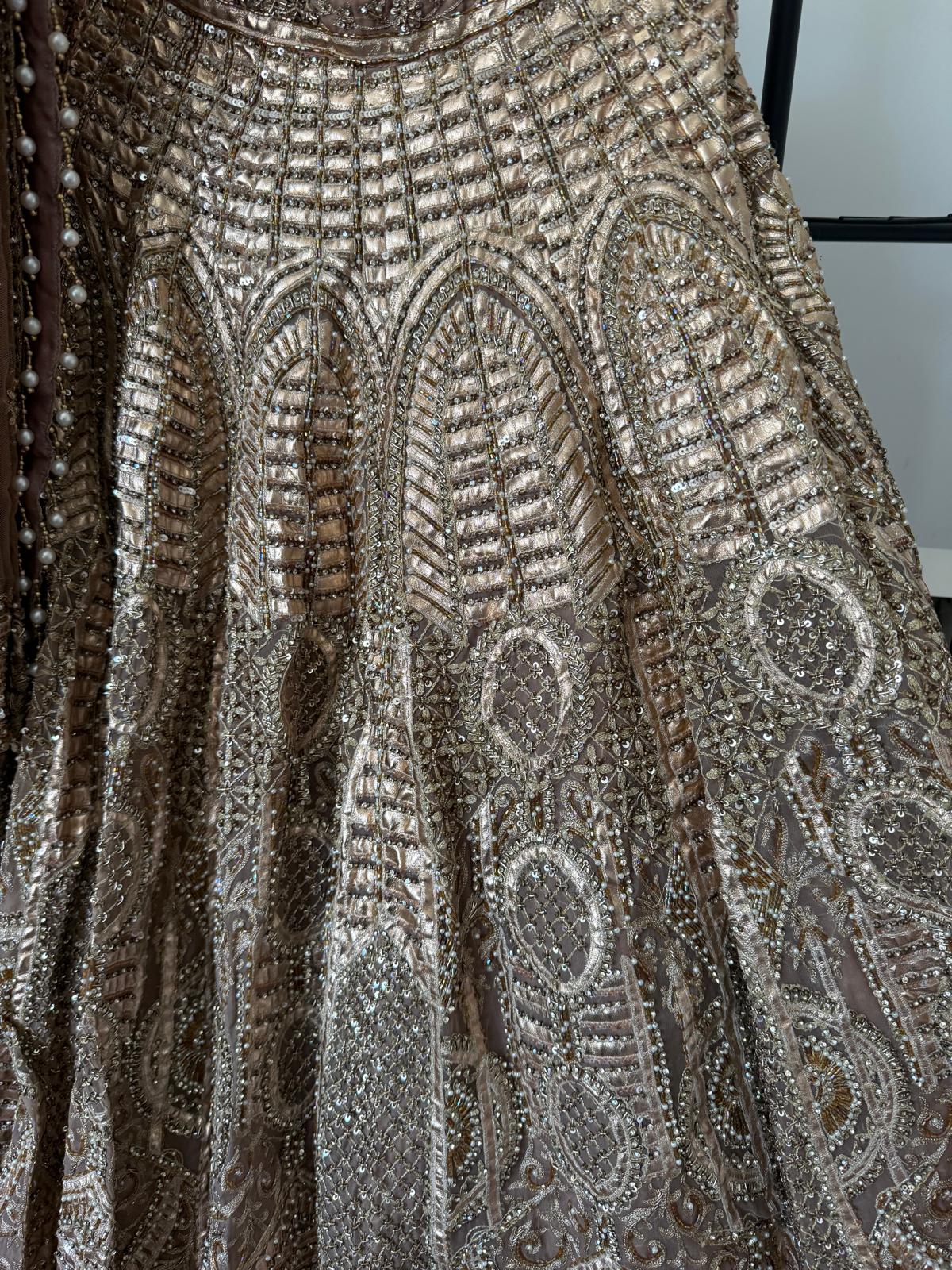 Mongas Reception Bridal Lengha