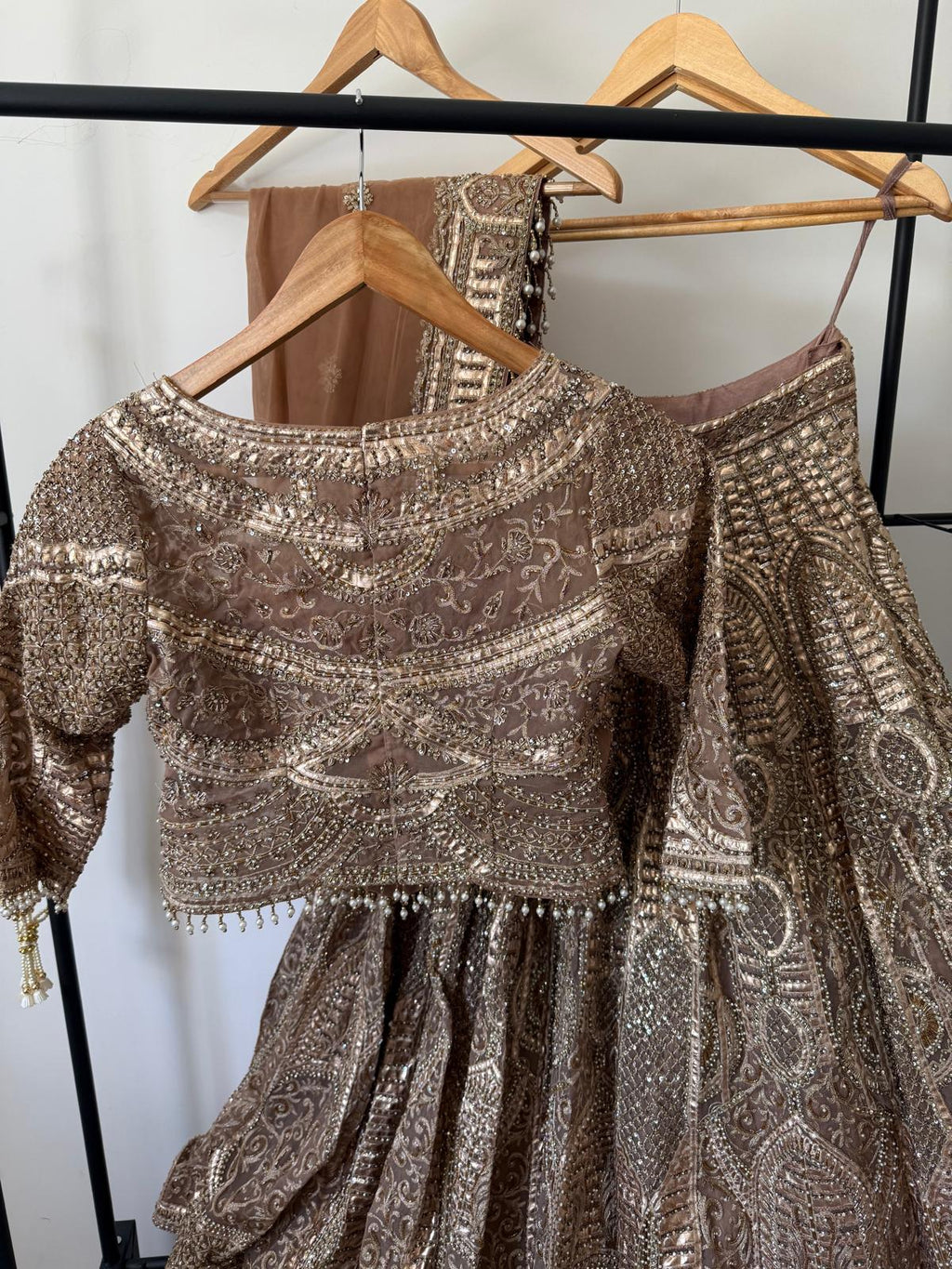 Mongas Reception Bridal Lengha